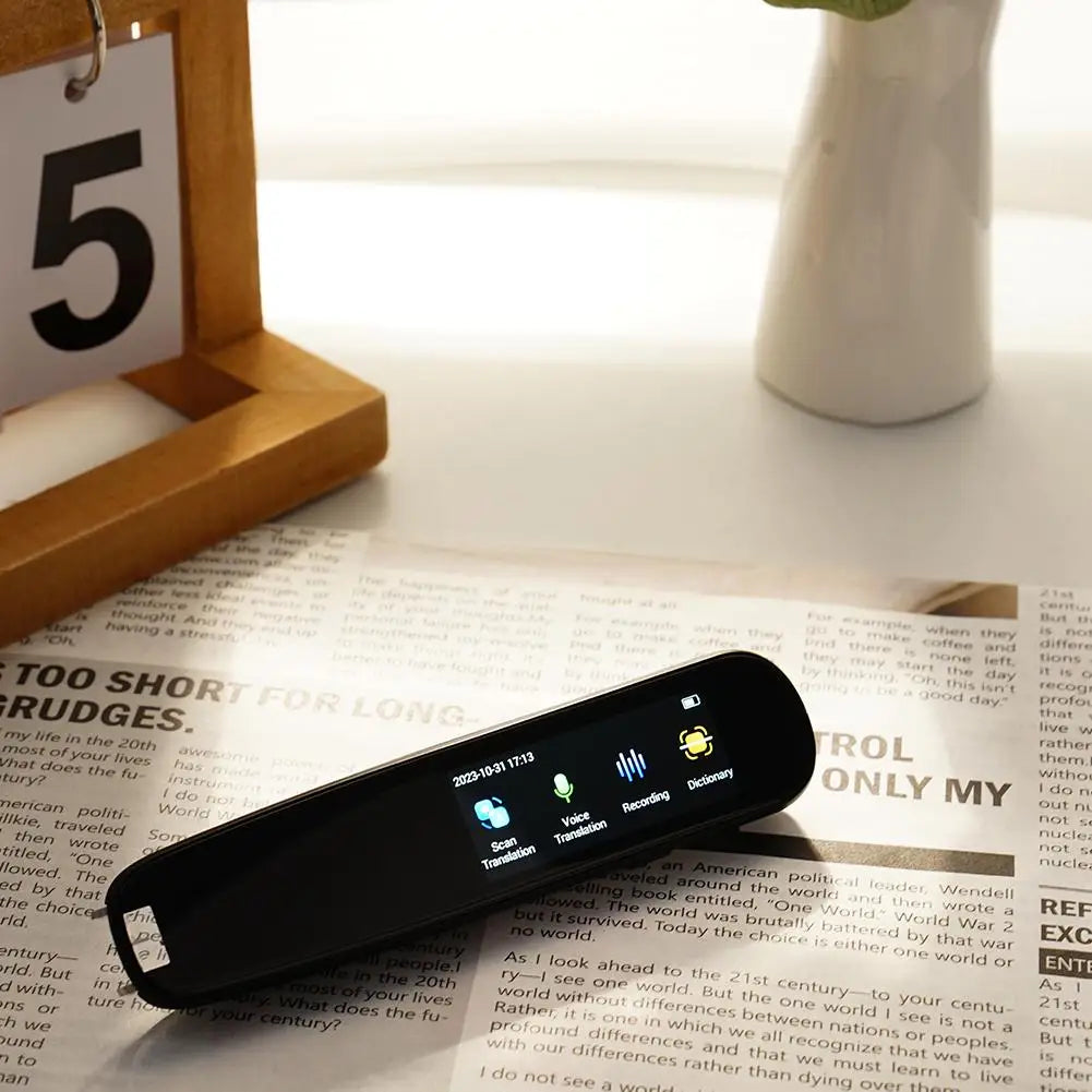 Offline Translation Pen- Smart OCR Scanner & 116-Language Voice Translator