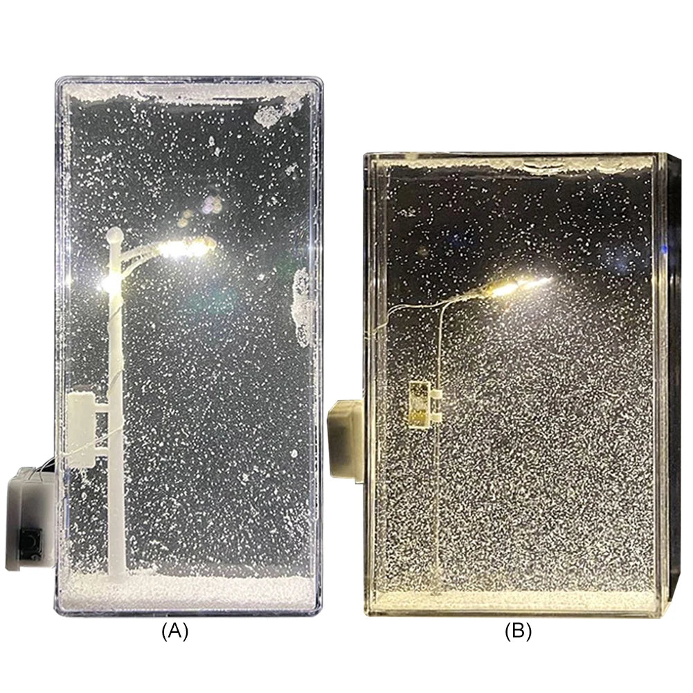 ❄️ Snowfall Crystal Night Light Lamp – Cozy Winter Vibes ❄️