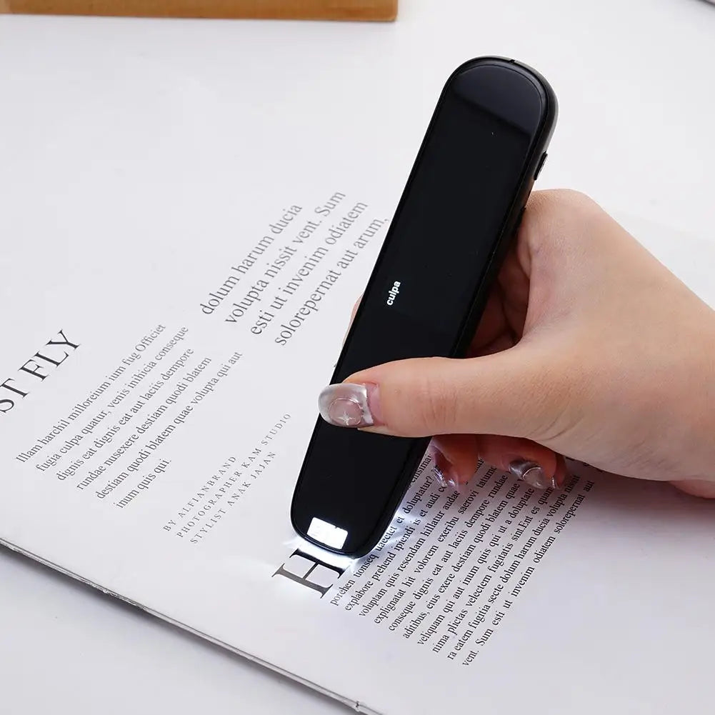 Offline Translation Pen- Smart OCR Scanner & 116-Language Voice Translator