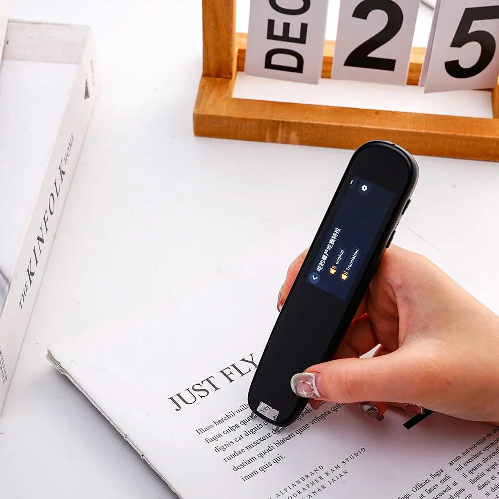Offline Translation Pen- Smart OCR Scanner & 116-Language Voice Translator