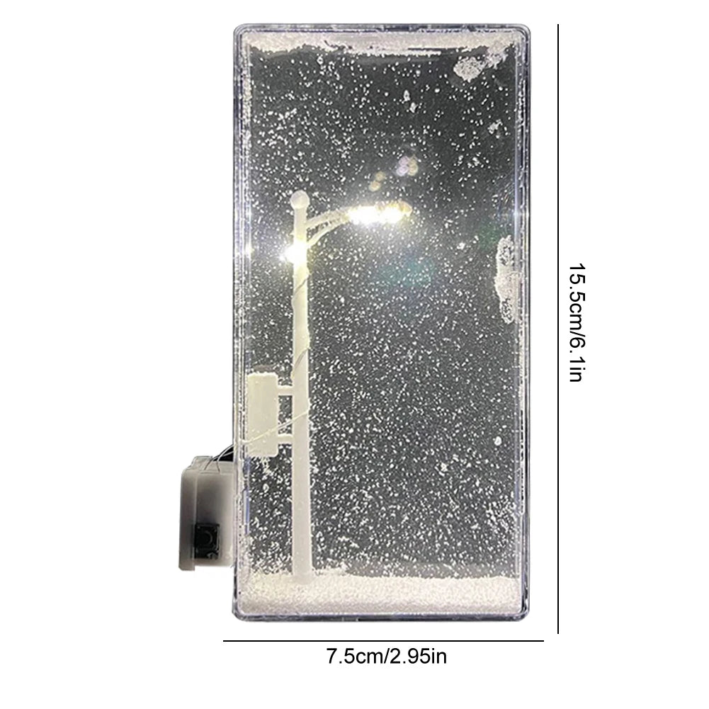 ❄️ Snowfall Crystal Night Light Lamp – Cozy Winter Vibes ❄️