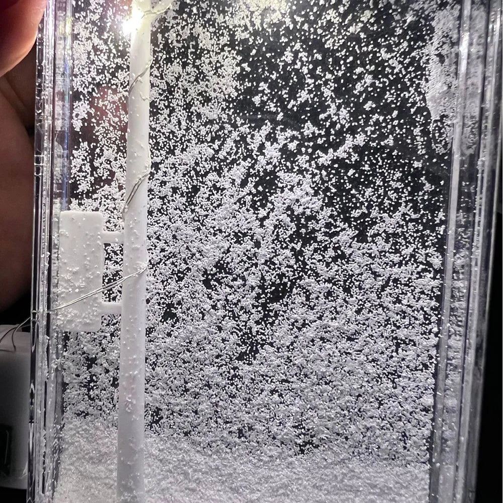 ❄️ Snowfall Crystal Night Light Lamp – Cozy Winter Vibes ❄️