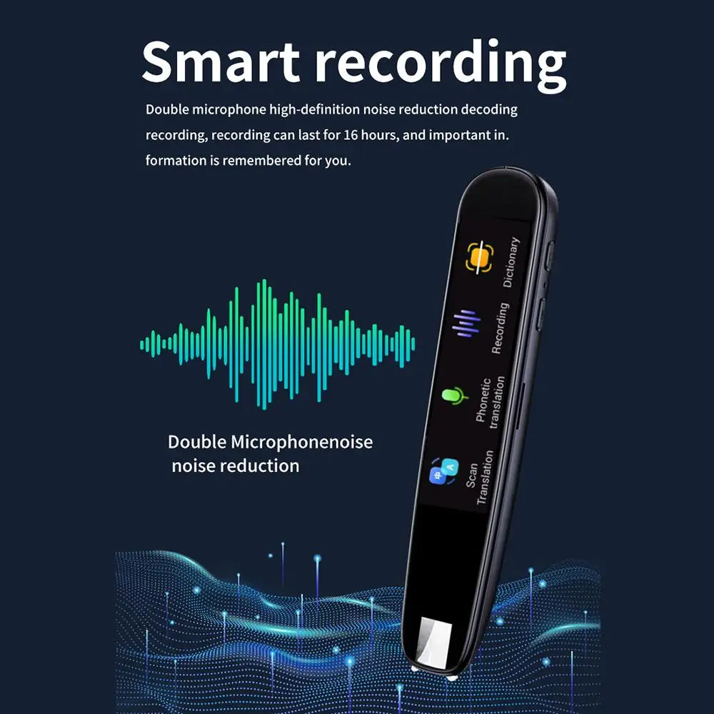Offline Translation Pen- Smart OCR Scanner & 116-Language Voice Translator