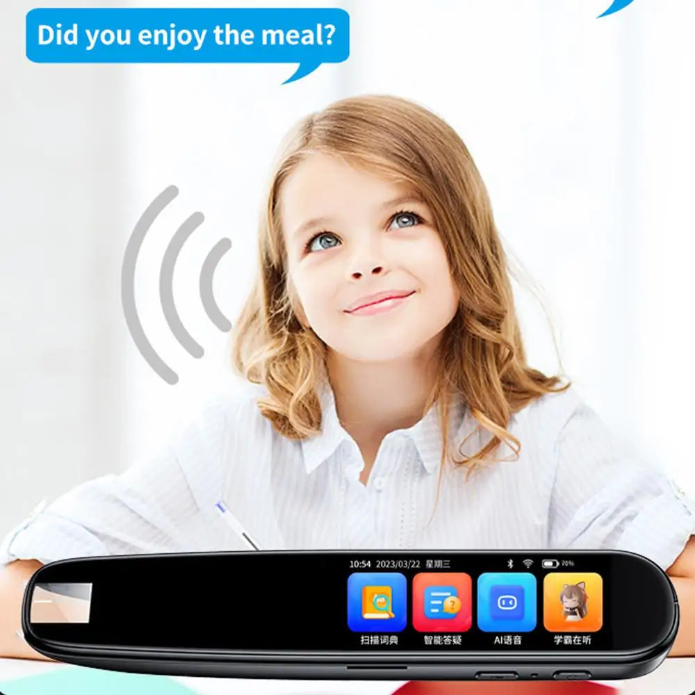 Offline Translation Pen- Smart OCR Scanner & 116-Language Voice Translator